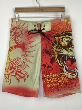 Ed Hardy men’s board shorts 32